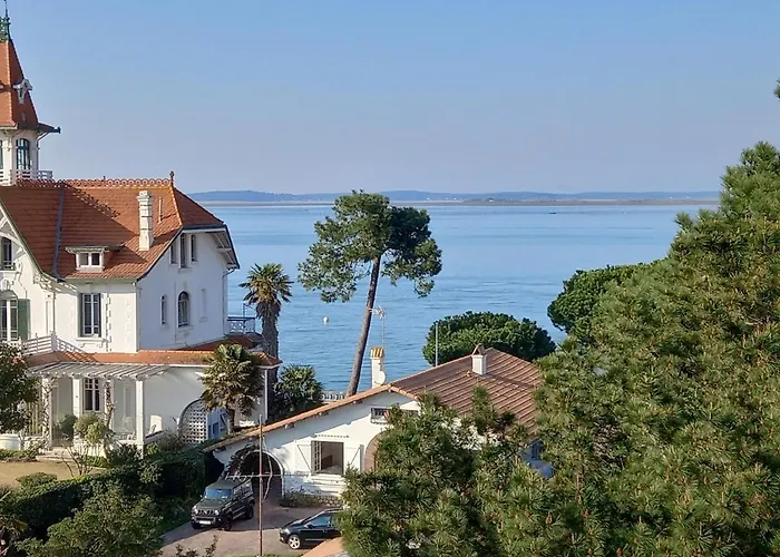 Апартаменти Appt T2 Avec Vue Exceptionnelle Sur Le Bassin D'arcachon
