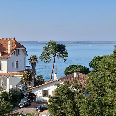 Апартаменти Appt T2 Avec Vue Exceptionnelle Sur Le Bassin D'arcachon