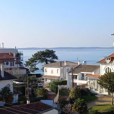 Апартаменти Appt T2 Avec Vue Exceptionnelle Sur Le Bassin D'arcachon